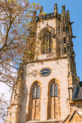 St. Johannes church in Oelde. Oelde - is a town in the district of Warendorf, in North...