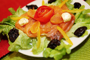 salade saumon