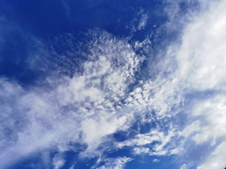 Blue sky and clouds / Sky background and clouds / Sky background / Blue sky and clouds