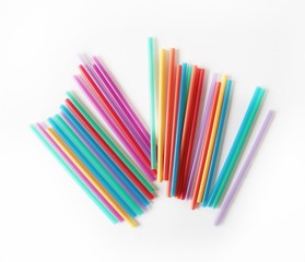 color pencils isolated on white background