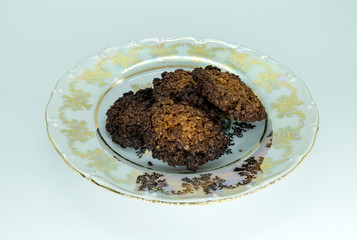 homemade cookies on a plate
