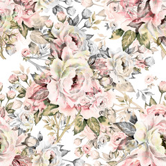  Seamless pattern of bouquets of roses A.jpg