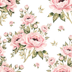  Seamless pattern of bouquets of roses-2.jpg