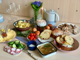 homemade easter breakfast