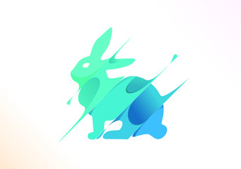 Blue Shade Rabbit