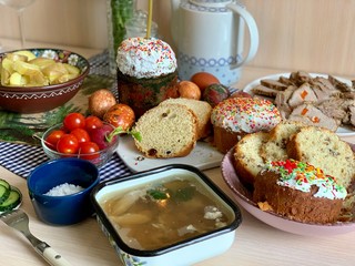 homemade easter breakfast