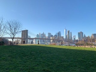 Obraz premium New York historical bridges.