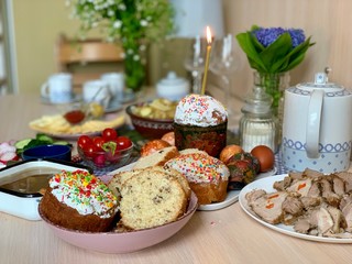 homemade easter breakfast