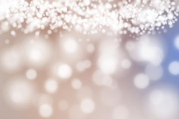 sparkling bokeh lights background