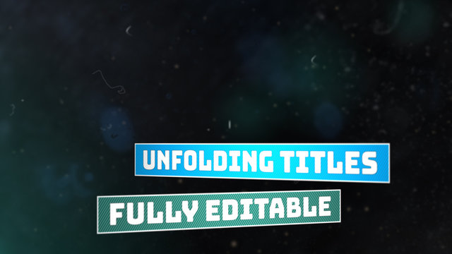 Unfolding Text Titles