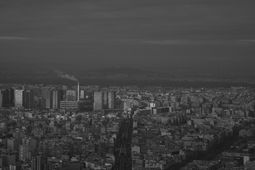 Vue panoramique de Paris