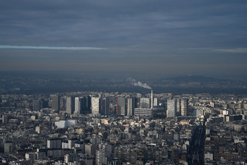 Obraz premium Vue panoramique de Paris