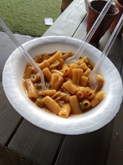 mushrooms in bowl on wooden table
