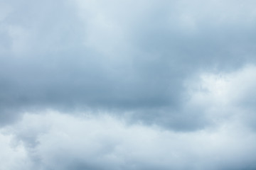 deep blue thunderclouds