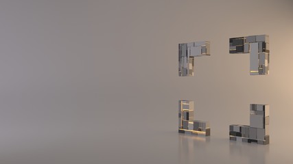 light background 3d rendering symbol of interface icon