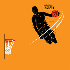 slam dunk splash silhouette © akhid