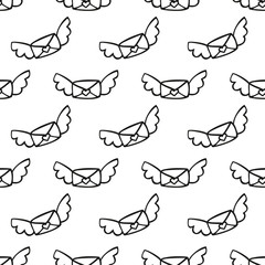 Seamless background for Valentine's Day.