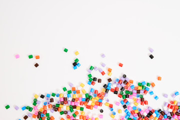 Multicolor texture education game toy