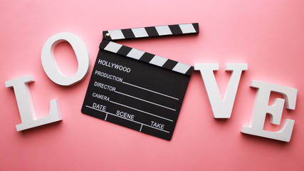 Naklejka premium Words - Love in Capital Letters