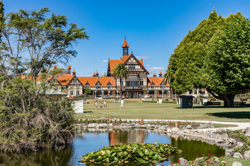 Rotorua Government Gardens auf der Nordinsel von Neuseeland