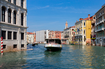 Obraz premium Venice. Old houses over the canal.