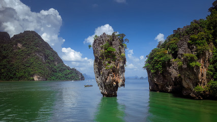 Fototapeta na wymiar Khao Phing Kan Island - James Bond Island In Phuket