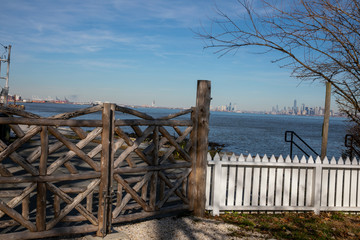 New York skyline from Staten Island