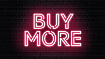 red neon video animation buy more