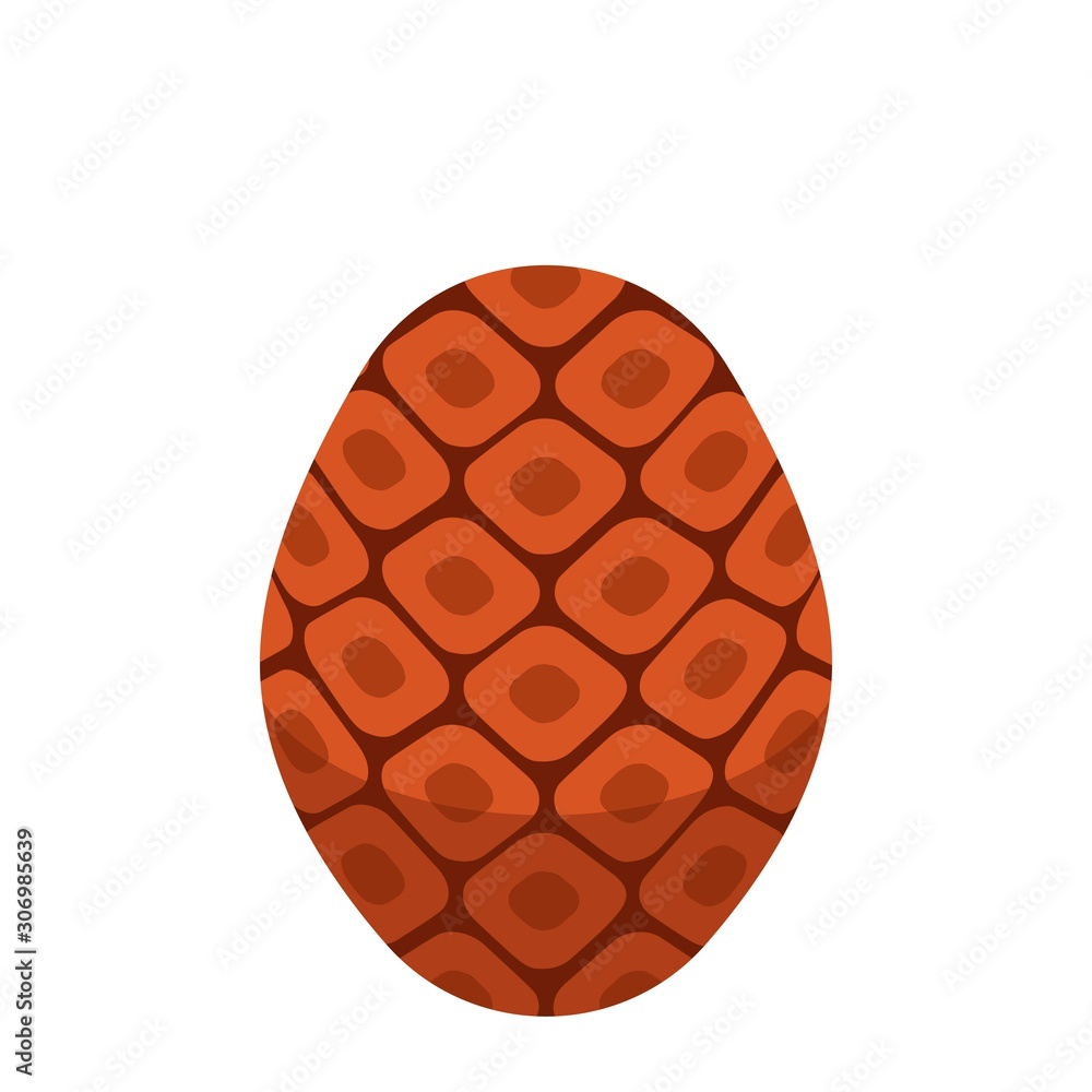 Aufkleber botanical pine cone icon. isometric of botanical pine cone vector icon for web design isolated on wh