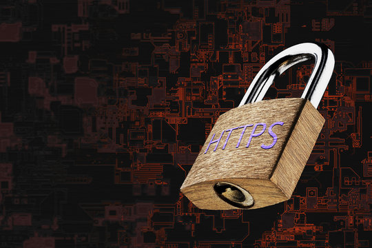 Web page encryption with HTTPS