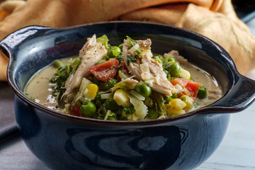 White Sauce Chicken Fricassee