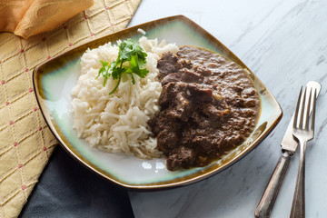 Indian Chicken Offal Curry