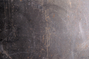 old scratched metal texture with shaded edges
