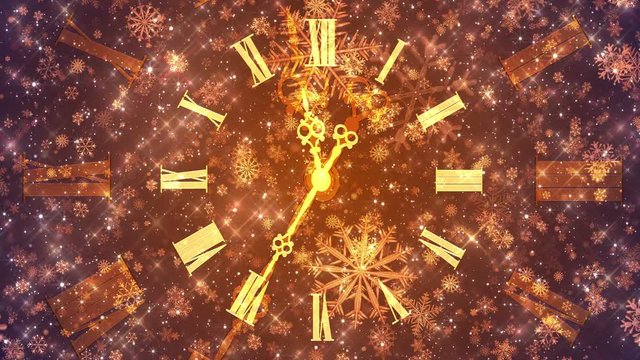 4k New Years clock 30 Second Countdown