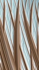Artfully 3D rendering fractal background