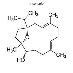 incensole Skeletal formula of Chemical element