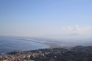 Vue panoramique sur Bastia