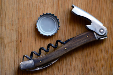 korkscrew knife on white background, sweden, sverige, nacka, stockholm, europe