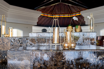 Elegant Interiors Decorations in Punta Cana, Dominican Republic.