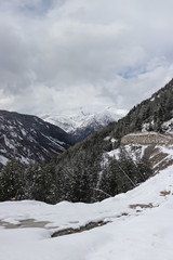Fototapeta na wymiar Montaña nevada