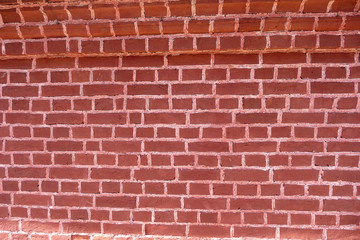 A wall of bricks. Brickwork. Bricks. Brick texture
