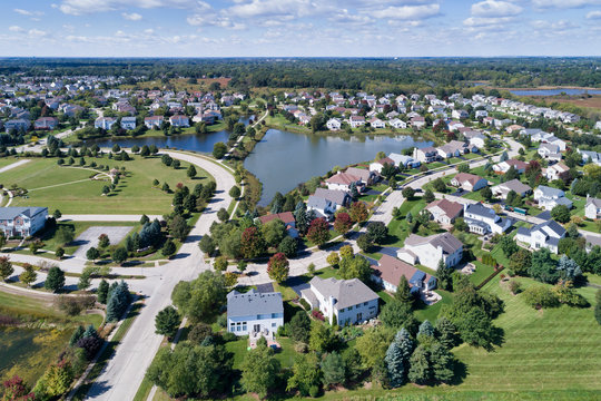 Residential Community Aerial View