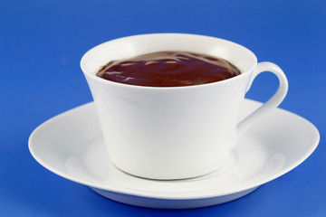 Hot Cholcolate, stimulating drink made with chocolate