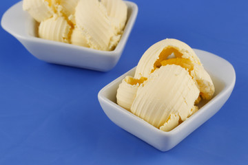 Butter, very unctuous product, widely used in breakfast.
