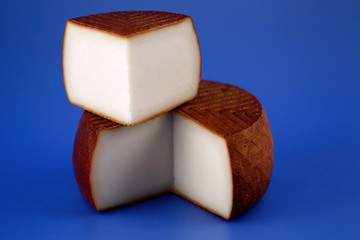 Cheese, hard-paste, made from different types of milk