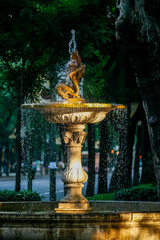 Public source on the Paseo del Prado in Madrid.