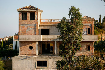 Abandoned works and constructions.