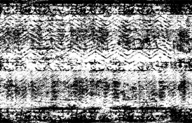 Rough black and white texture vector. Distressed overlay texture. Grunge background. Abstract textured effect. Vector Illustration. Black isolated on white background. EPS10.