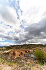 Landscape in the Montes de Toledo, Castilla La Mancha, Spain.