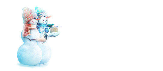 Schneemann - Weihnachtsmotiv